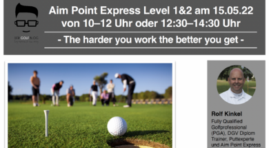 Aim Point Express powered by Der Golf Blog 2022