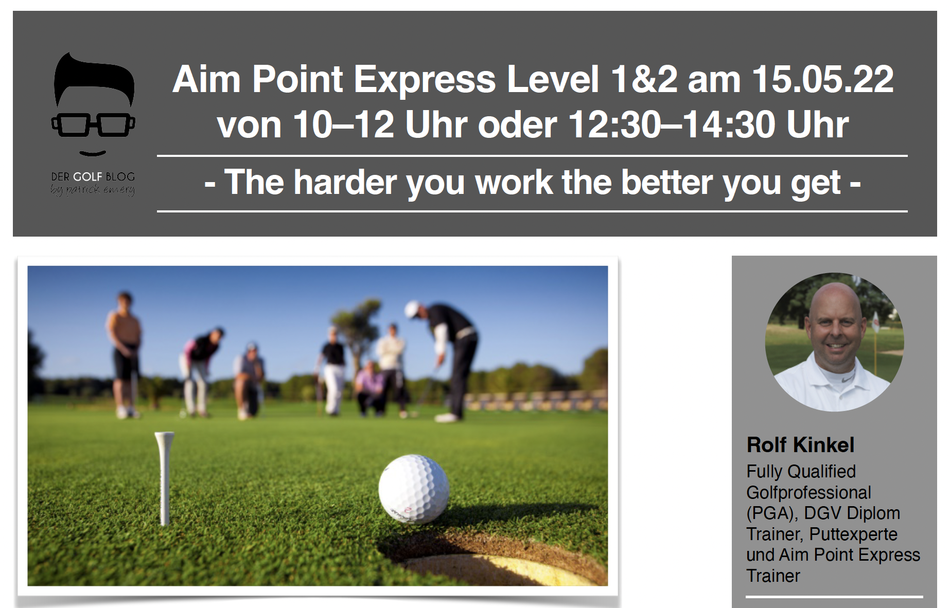 Aim Point Express powered by Der Golf Blog 2022